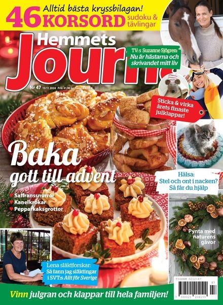 Hemmets Journal – 13 November 2024 Cover