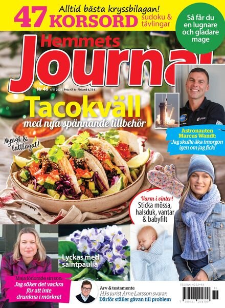 Hemmets Journal – 6 November 2024 Cover