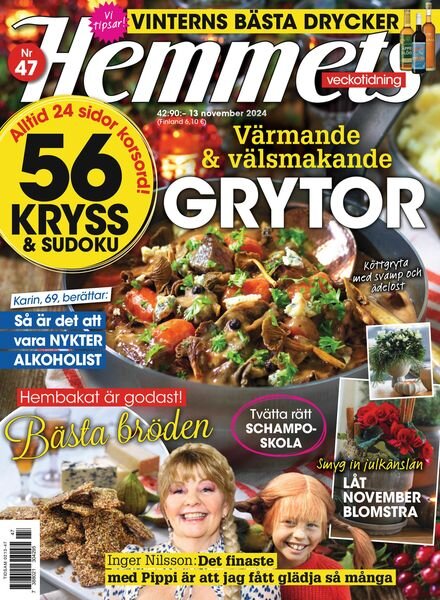 Hemmets Veckotidning – 13 November 2024 Cover