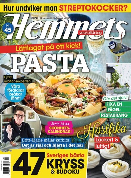 Hemmets Veckotidning – 30 Oktober 2024 Cover