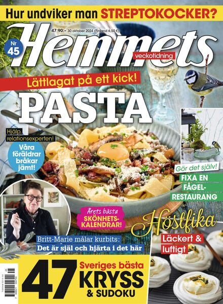 Hemmets Veckotidning – 31 Oktober 2024 Cover