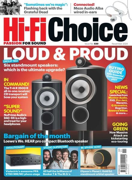 Hi-Fi Choice – November 2024 Cover