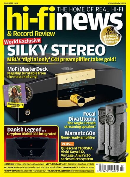 Hi Fi News – December 2024 Cover