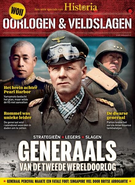Historia Special Oorlogen & Veldslagen – Generaals van de Tweede Wereldoorlog Cover