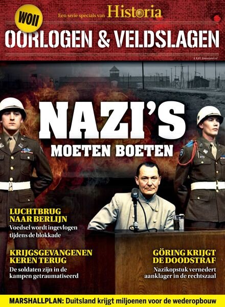 Historia Special Oorlogen & Veldslagen – Nazi’s Moeten Boeten Cover