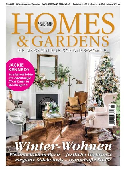 Homes & Gardens Germany – November-Dezember 2024 Cover