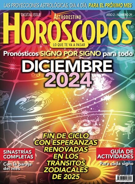 Horoscopos – Noviembre 2024 Cover