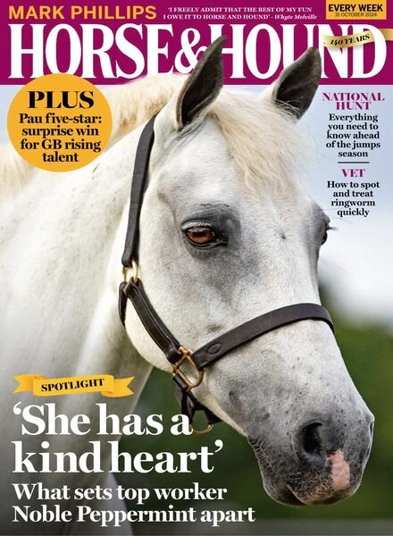 Horse & Hound – 31 October 2024 Cover