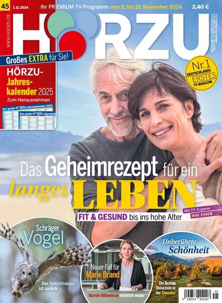 Horzu – 1 November 2024 Cover