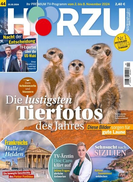 Horzu – 25 Oktober 2024 Cover