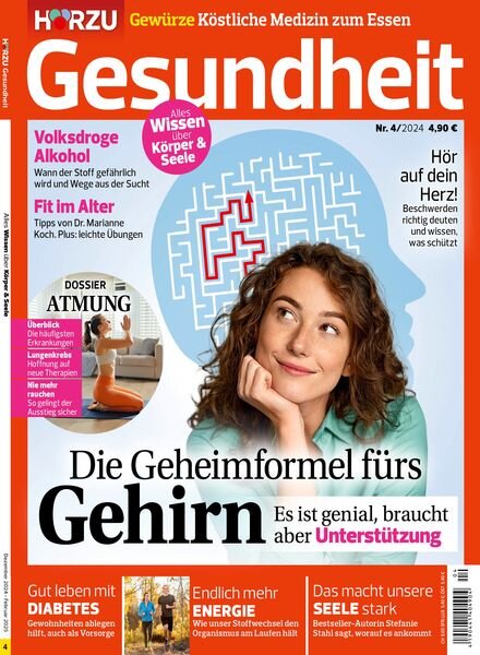 HOrzu Gesundheit – Dezember 2024 – Januar-Februar 2025 Cover