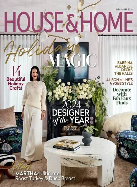 House & Home – December 2024 Cover