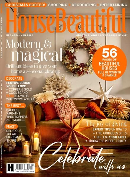 House Beautiful UK – December 2024 Cover