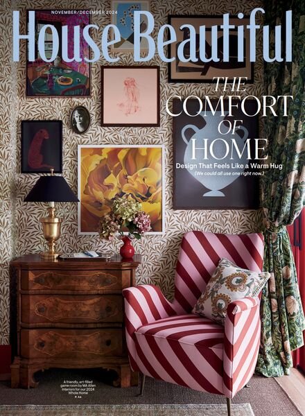 House Beautiful USA – November-December 2024 Cover