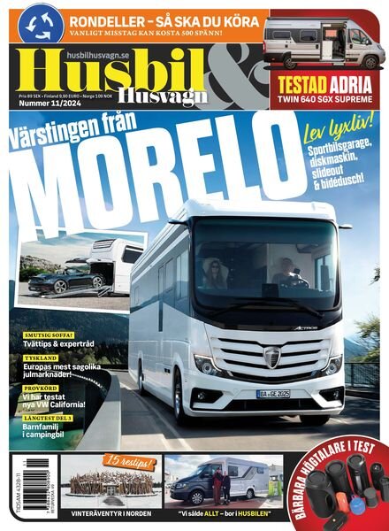 Husbil & Husvagn – 2 November 2024 Cover
