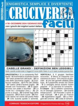 I Cruciverba Facili – Dicembre 2024 – Gennaio 2025