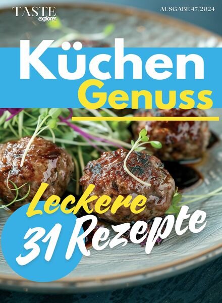Ich Liebe Essen – 23 November 2024 Cover