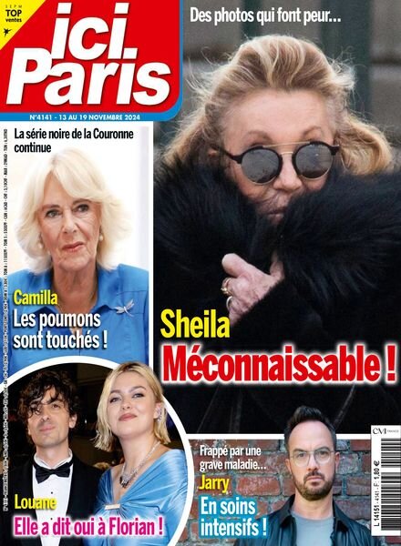 Ici Paris – 13 Novembre 2024 Cover