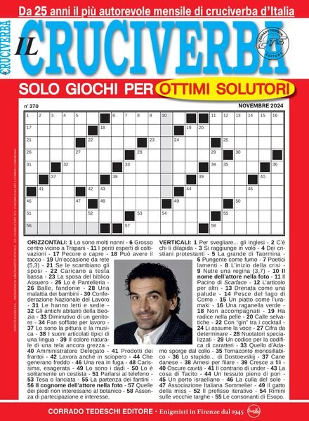 Il Cruciverba – Novembre 2024 Cover