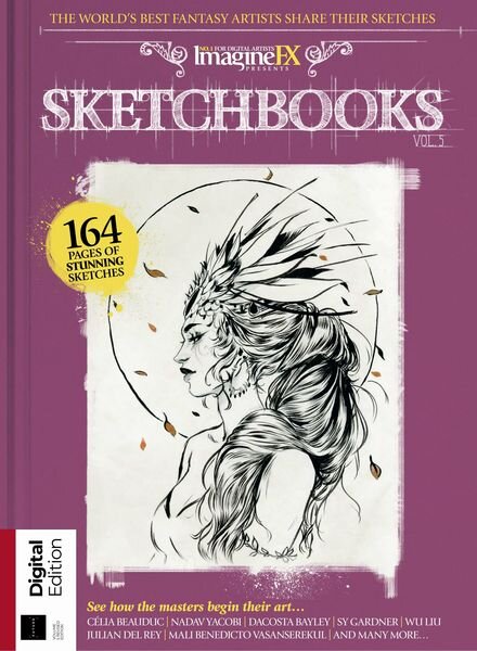 ImagineFX Presents – Sketchbook – Volume 5 Revised Edition – 14 November 2024 Cover