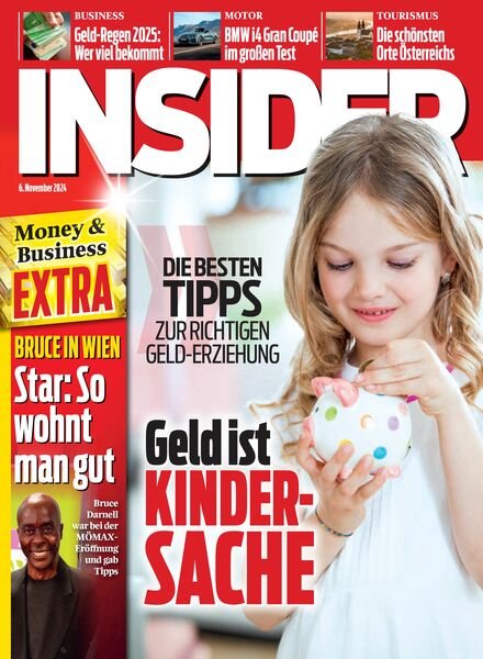 Insider Austria – 6 November 2024 Cover