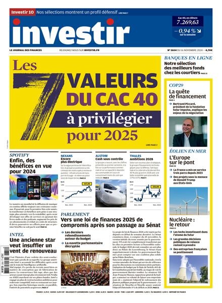 Investir – 16 Novembre 2024 Cover