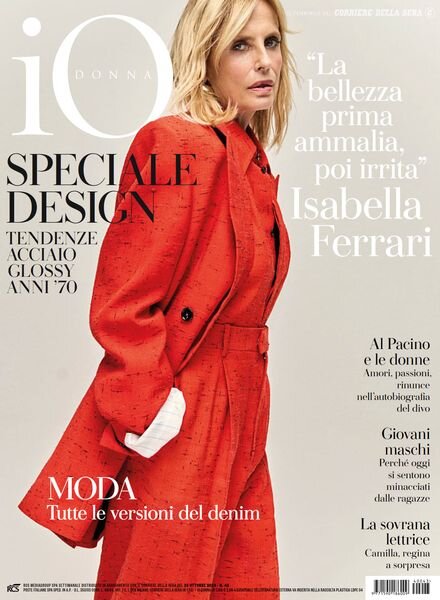 Io Donna del Corriere della Sera – 26 Ottobre 2024 Cover