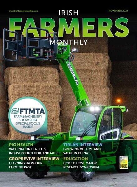 Irish Farmers Monthly – November 2024 Cover