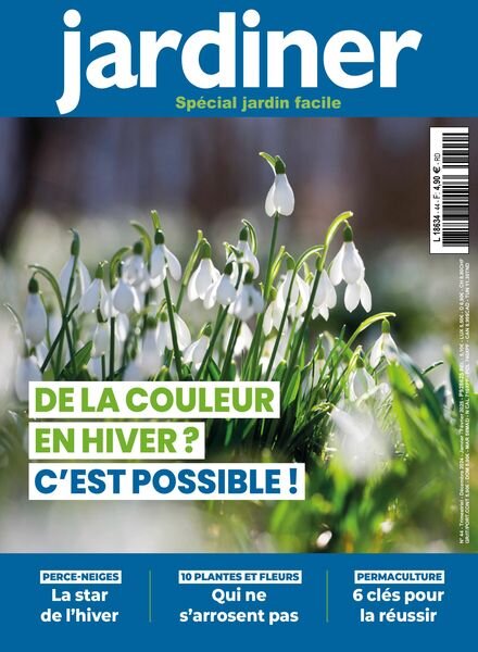 Jardiner – Decembre 2024 – Janvier-Fevrier 2025 Cover