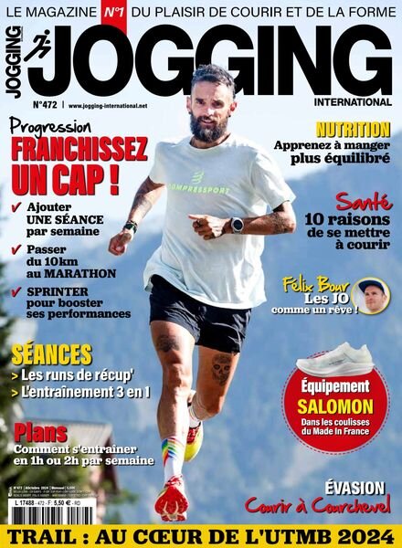 Jogging International – Octobre 2024 Cover