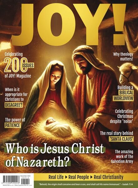 Joy! Magazine – December 2024 Cover