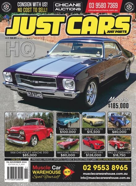 Just Cars – November 2024 Cover