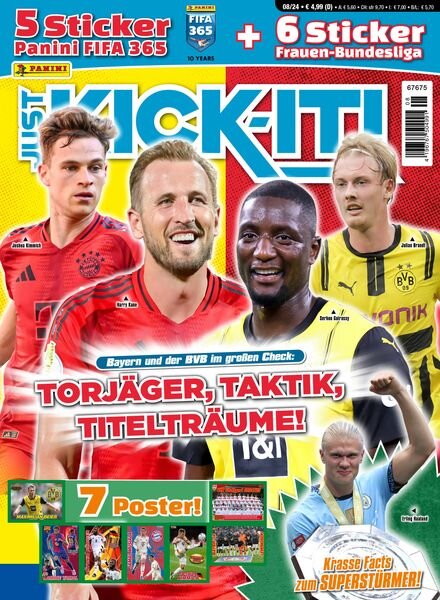 Just Kick-it! – November 2024 Cover