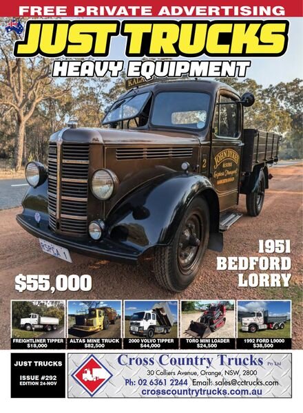 Just Trucks & Heavy Equipment – October 2024 Cover