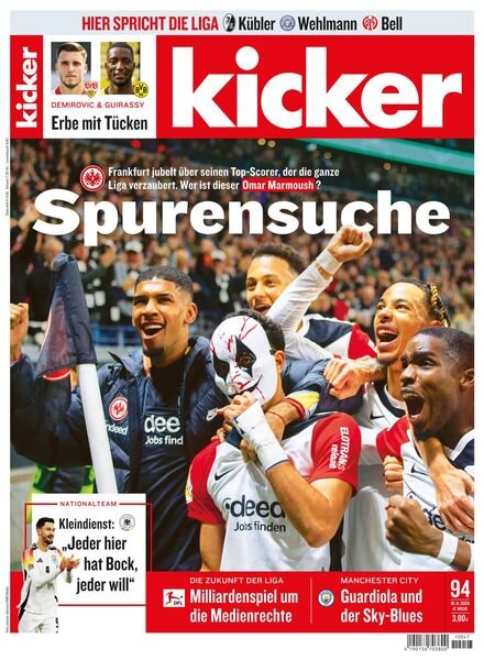 Kicker – 18 November 2024 Cover