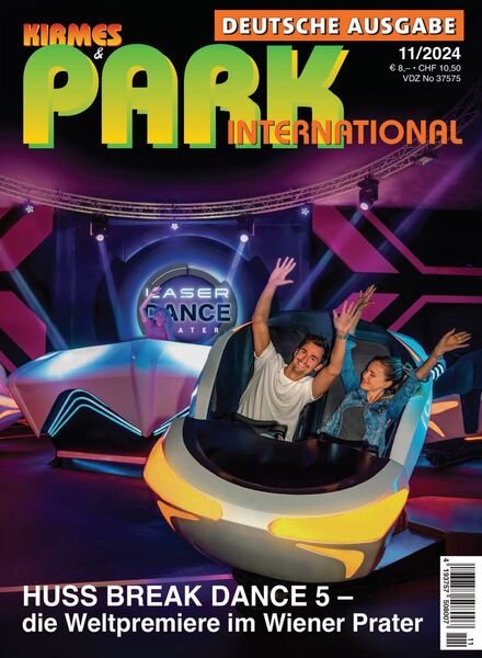 Kirmes & Park International Deutsche Ausgabe – November 2024 Cover
