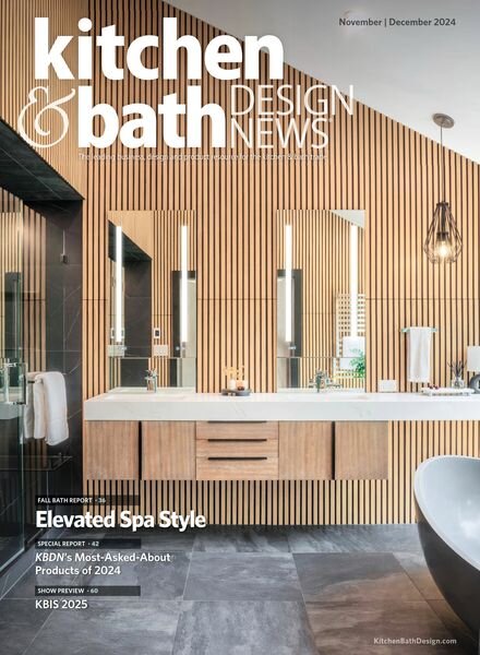 Kitchen & Bath Design News – November-December 2024 Cover