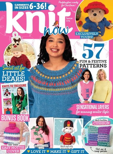 Knit Now – Issue 174 2024 Cover