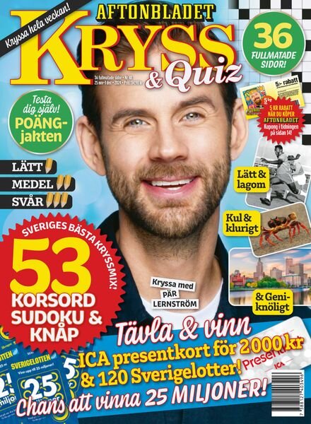 Kryss & Quiz – 25 November 2024 Cover
