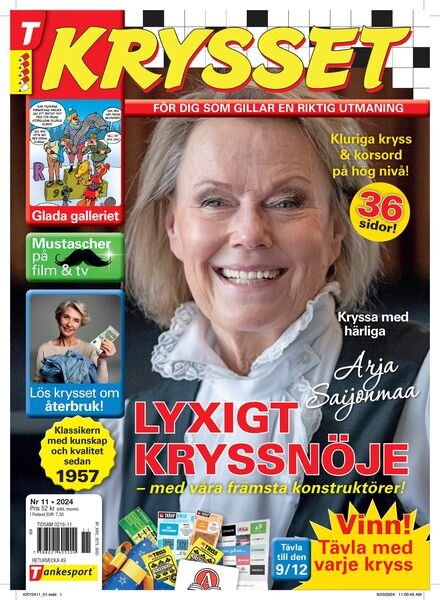 Krysset – November 2024 Cover
