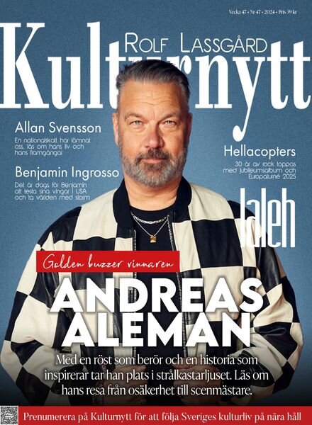 Kulturnytt – 22 November 2024 Cover