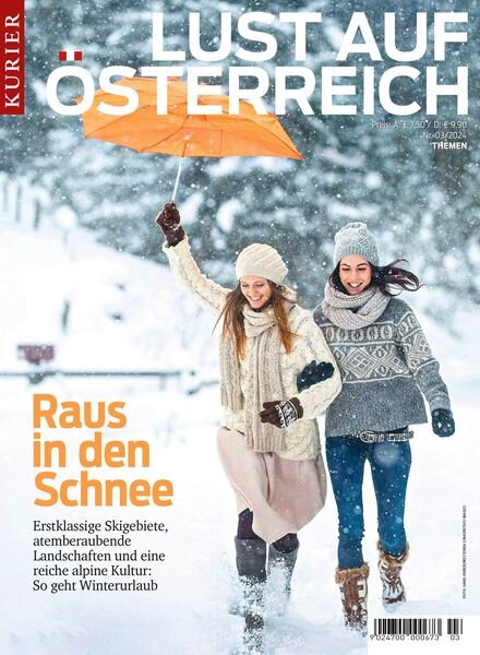 Kurier Themen – Lust auf Osterreich Nr 3 2024 Cover