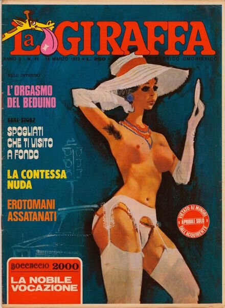 La Giraffa – N 49 14 Marzo 1973 Cover