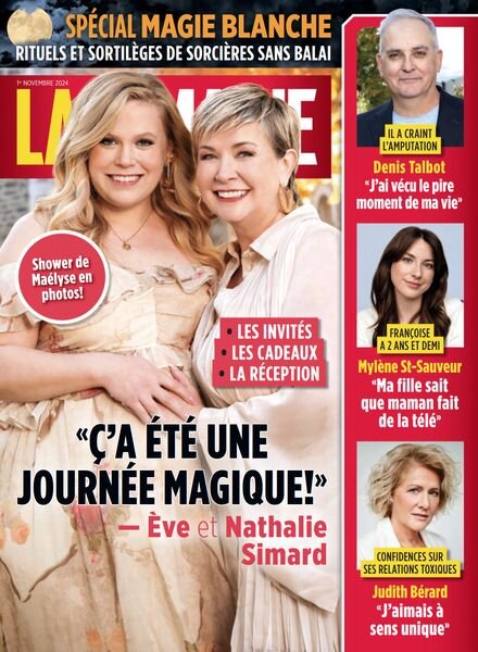 La Semaine – 1 Novembre 2024 Cover