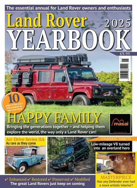 Land Rover – Yearbook 2025 Cover