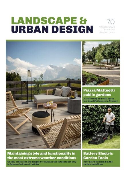 Landscape & Urban Design – Issue 70 2024 Cover