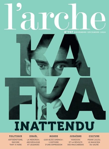 L’Arche – Novembre-Decembre 2024 Cover