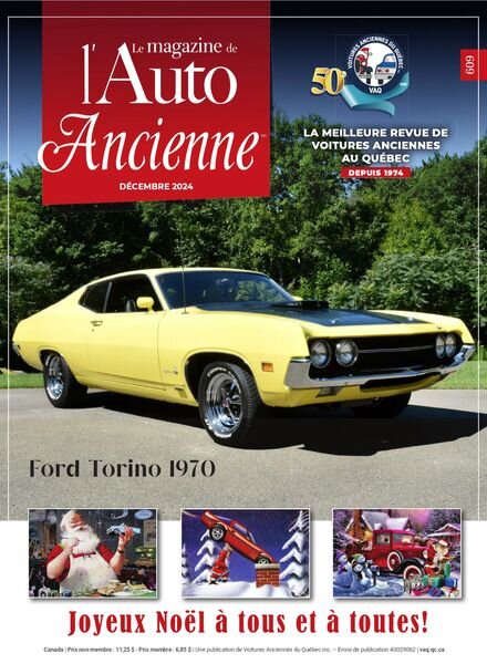 L’Auto Ancienne – Decembre 2024 Cover