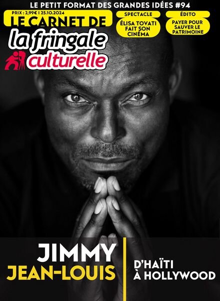 Le Carnet de La Fringale Culturelle – 25 Octobre 2024 Cover