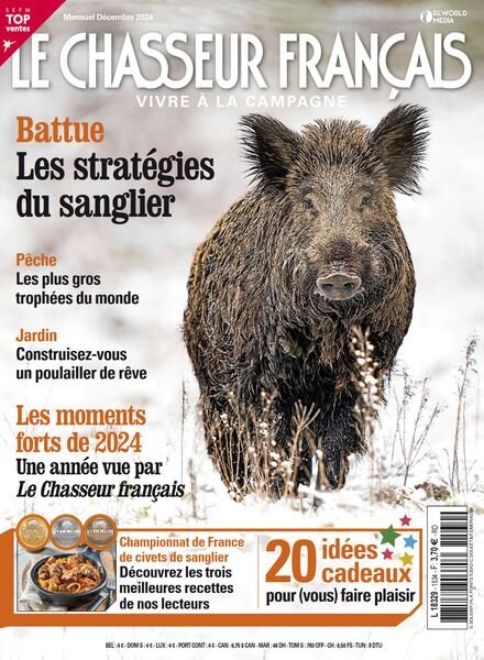Le Chasseur Francais – Decembre 2024 Cover